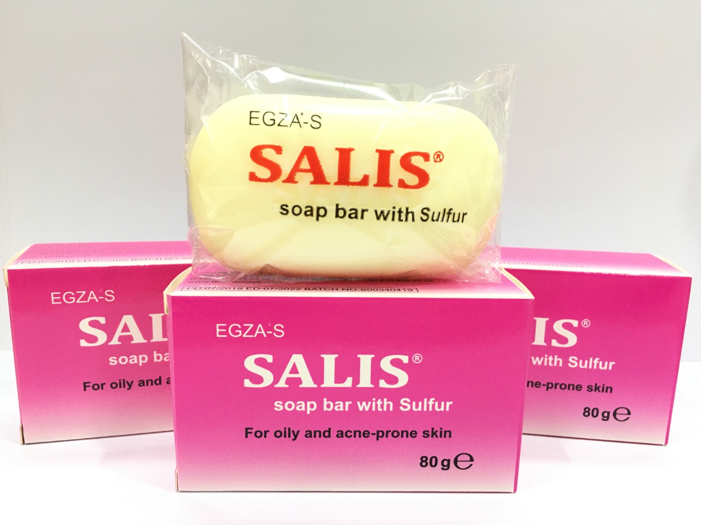 EGZA-S SALIS SOAP BAR WITH SULFUR
